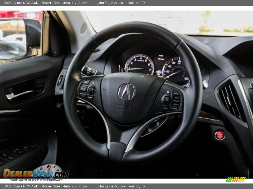2020 Acura MDX AWD Modern Steel Metallic / Ebony Photo #27