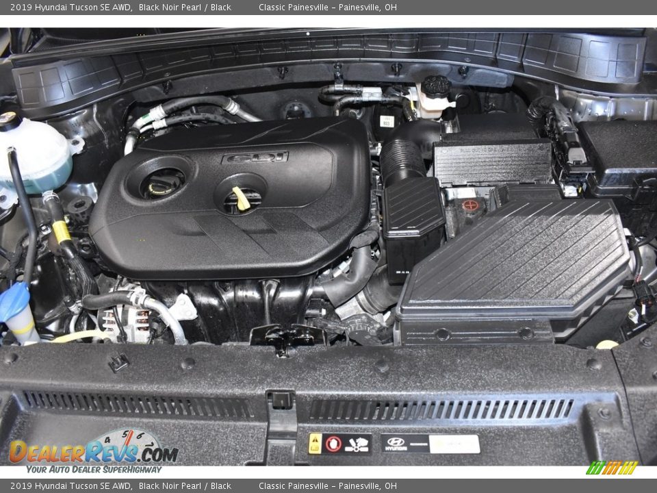 2019 Hyundai Tucson SE AWD Black Noir Pearl / Black Photo #6