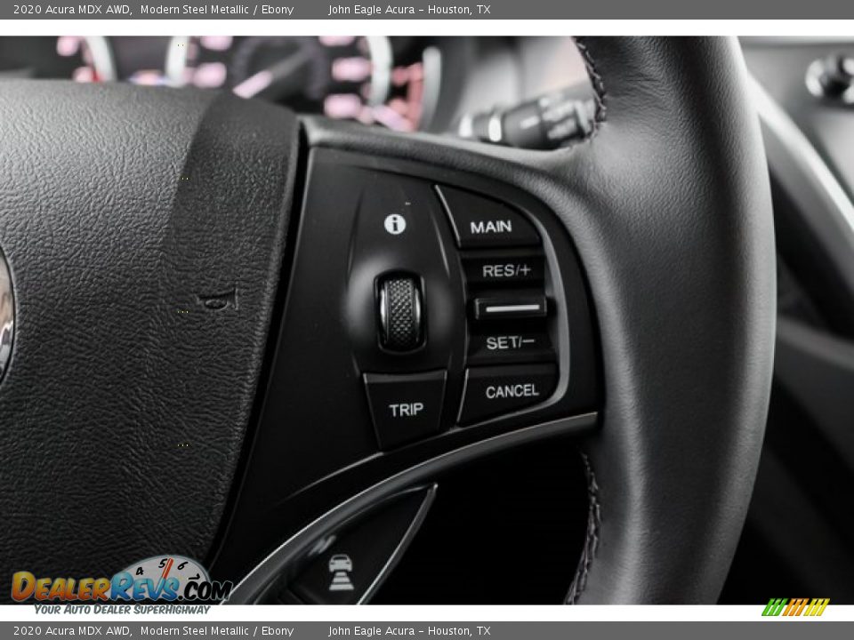 2020 Acura MDX AWD Modern Steel Metallic / Ebony Photo #36