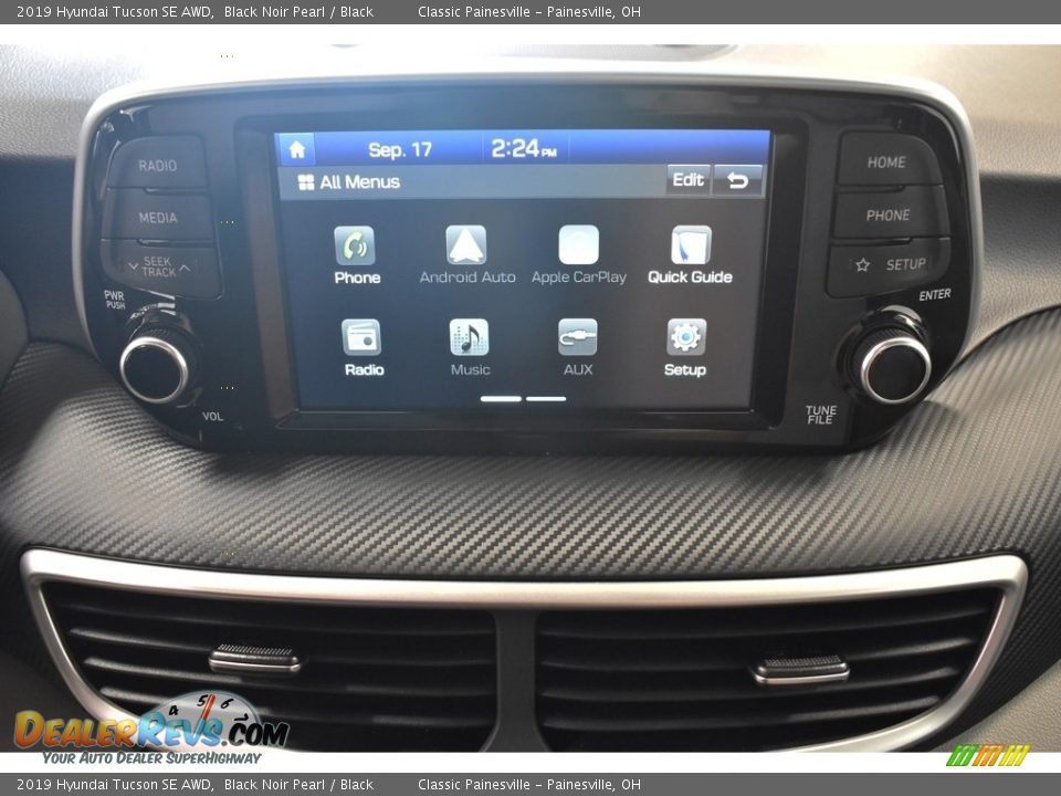 2019 Hyundai Tucson SE AWD Black Noir Pearl / Black Photo #13