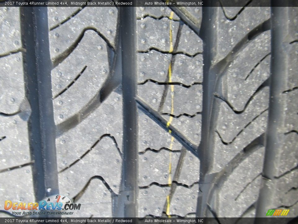 2017 Toyota 4Runner Limited 4x4 Midnight Black Metallic / Redwood Photo #9