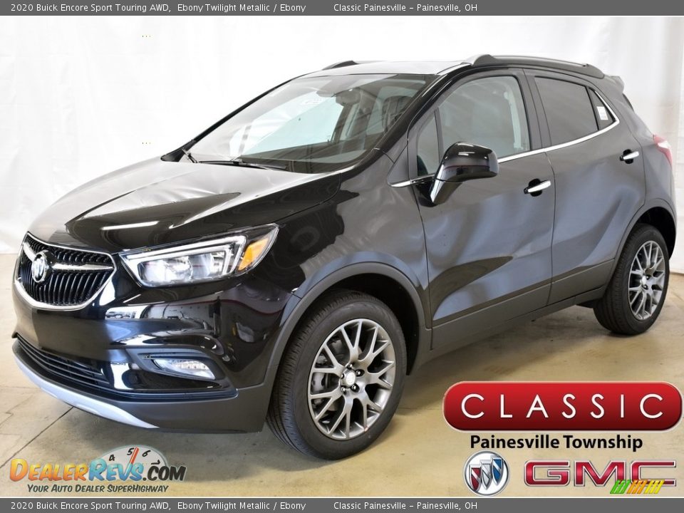 2020 Buick Encore Sport Touring AWD Ebony Twilight Metallic / Ebony Photo #1