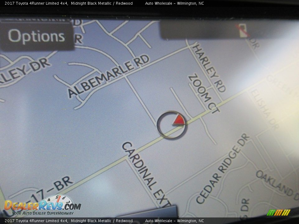 2017 Toyota 4Runner Limited 4x4 Midnight Black Metallic / Redwood Photo #17