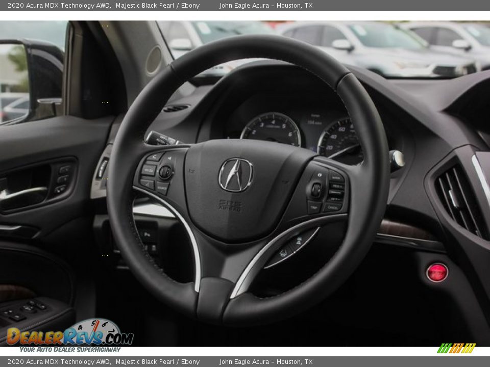 2020 Acura MDX Technology AWD Steering Wheel Photo #28