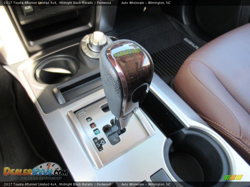 2017 Toyota 4Runner Limited 4x4 Midnight Black Metallic / Redwood Photo #20