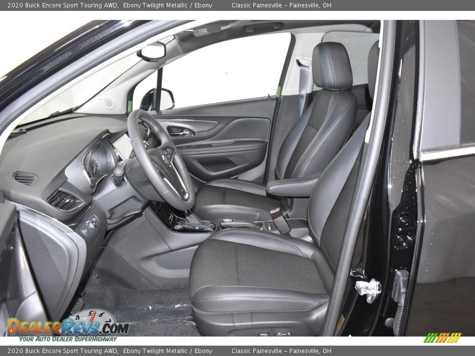 2020 Buick Encore Sport Touring AWD Ebony Twilight Metallic / Ebony Photo #7