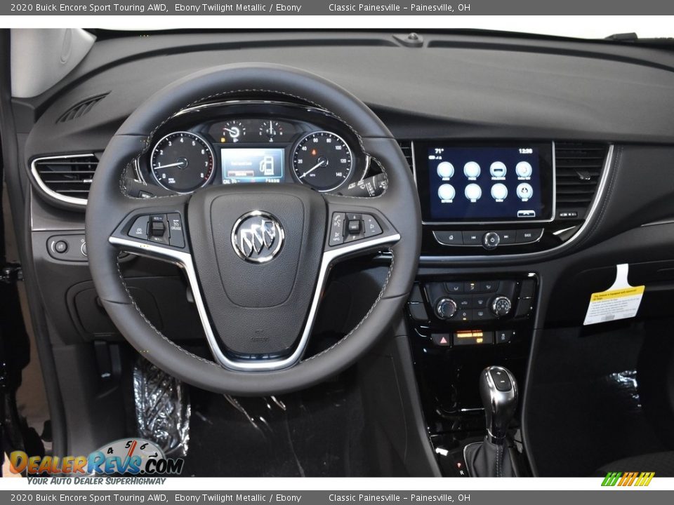 2020 Buick Encore Sport Touring AWD Ebony Twilight Metallic / Ebony Photo #9