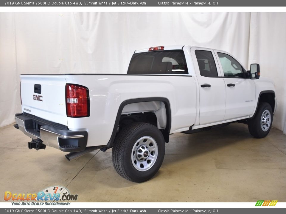 2019 GMC Sierra 2500HD Double Cab 4WD Summit White / Jet Black/­Dark Ash Photo #2