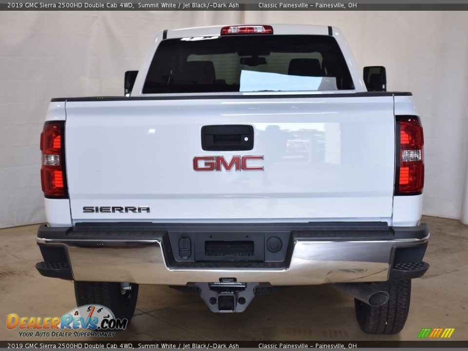 2019 GMC Sierra 2500HD Double Cab 4WD Summit White / Jet Black/­Dark Ash Photo #3