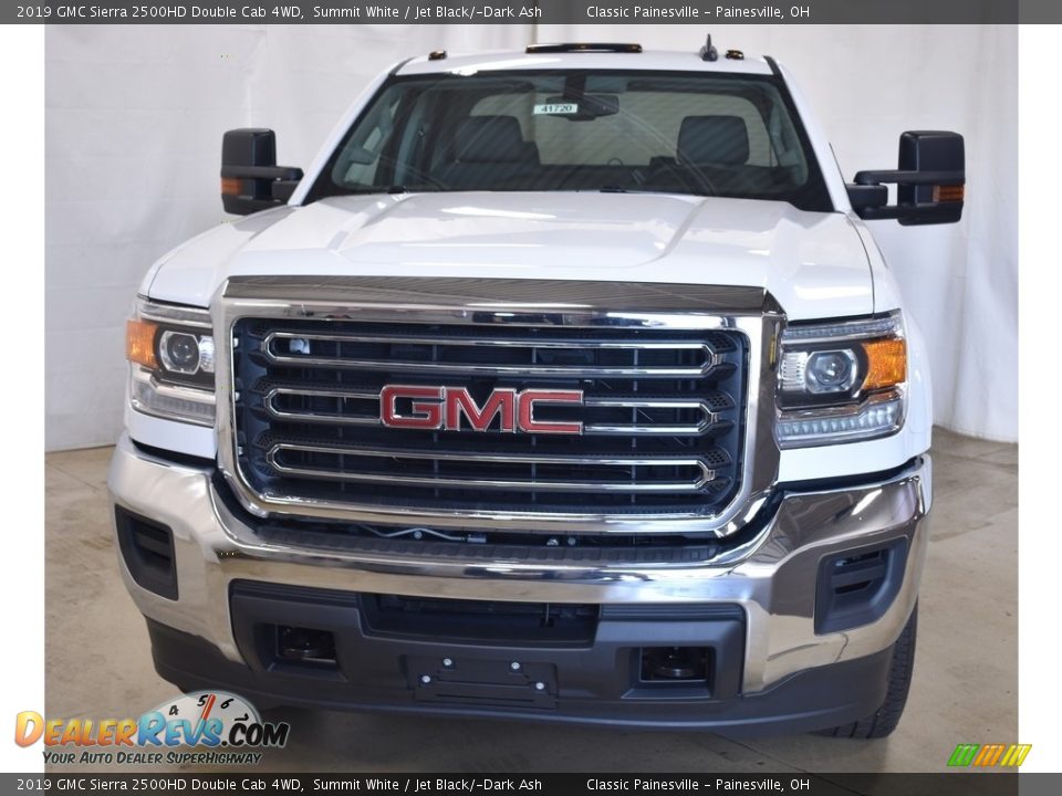 2019 GMC Sierra 2500HD Double Cab 4WD Summit White / Jet Black/­Dark Ash Photo #4