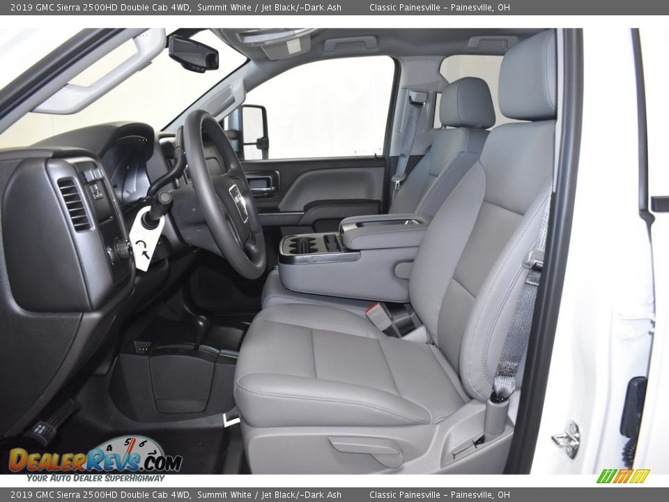 2019 GMC Sierra 2500HD Double Cab 4WD Summit White / Jet Black/­Dark Ash Photo #6