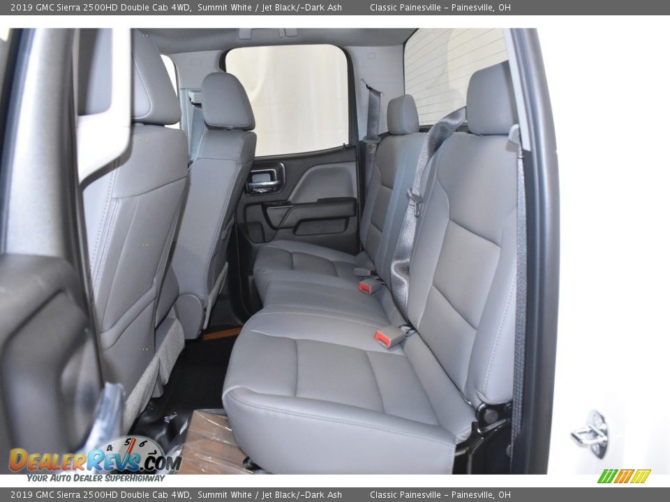 2019 GMC Sierra 2500HD Double Cab 4WD Summit White / Jet Black/­Dark Ash Photo #7