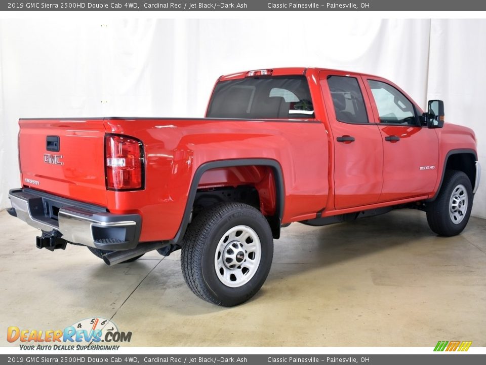 2019 GMC Sierra 2500HD Double Cab 4WD Cardinal Red / Jet Black/­Dark Ash Photo #2