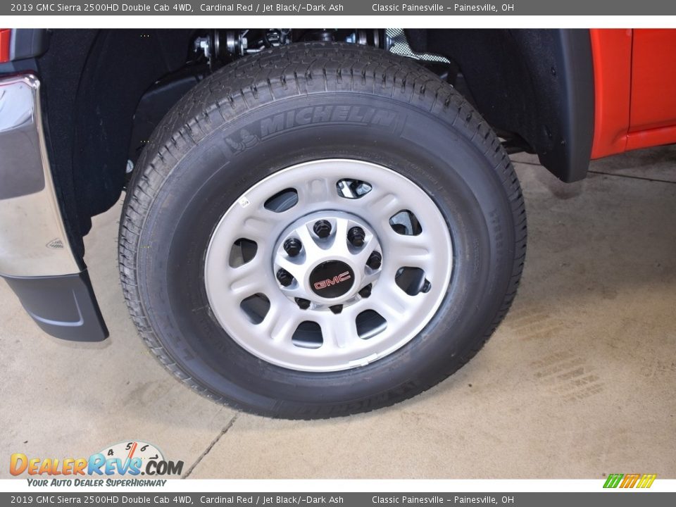 2019 GMC Sierra 2500HD Double Cab 4WD Cardinal Red / Jet Black/­Dark Ash Photo #5