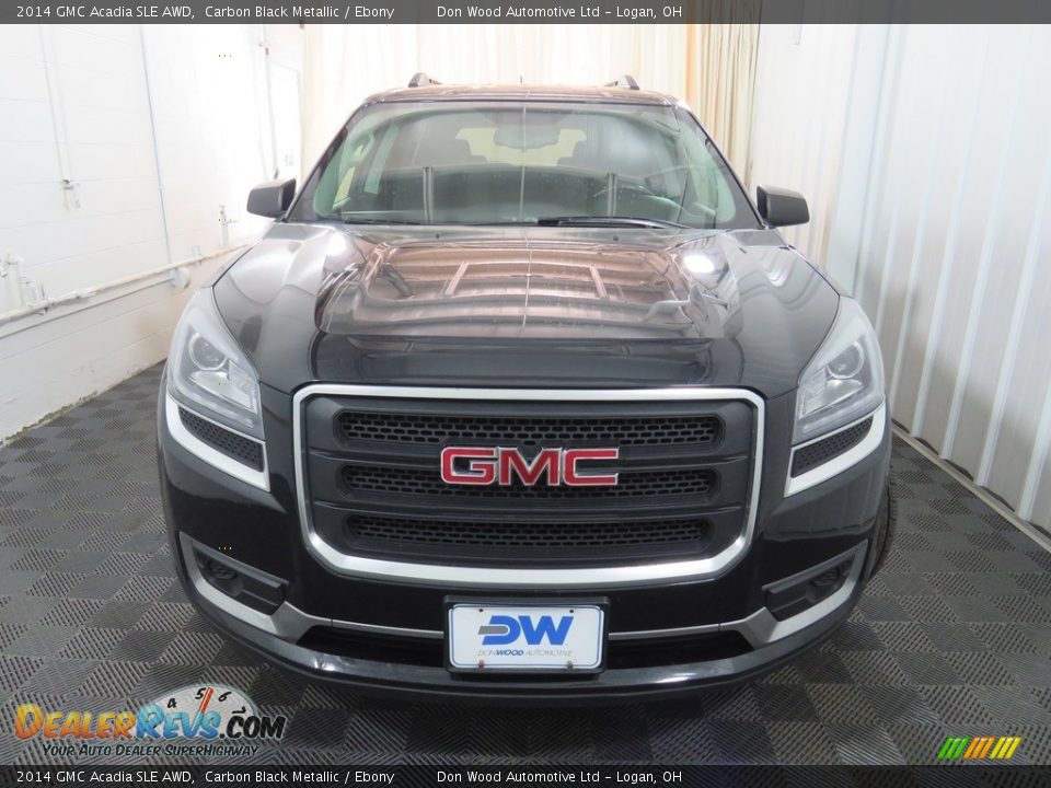 2014 GMC Acadia SLE AWD Carbon Black Metallic / Ebony Photo #5