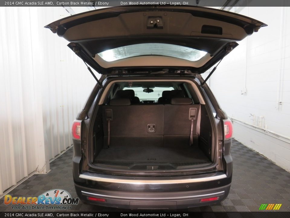 2014 GMC Acadia SLE AWD Carbon Black Metallic / Ebony Photo #13