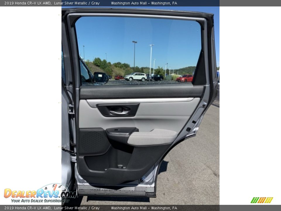 2019 Honda CR-V LX AWD Lunar Silver Metallic / Gray Photo #23