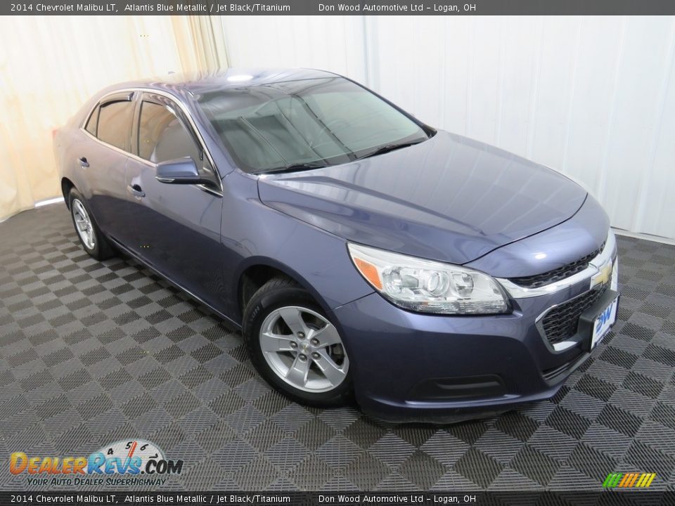 2014 Chevrolet Malibu LT Atlantis Blue Metallic / Jet Black/Titanium Photo #2