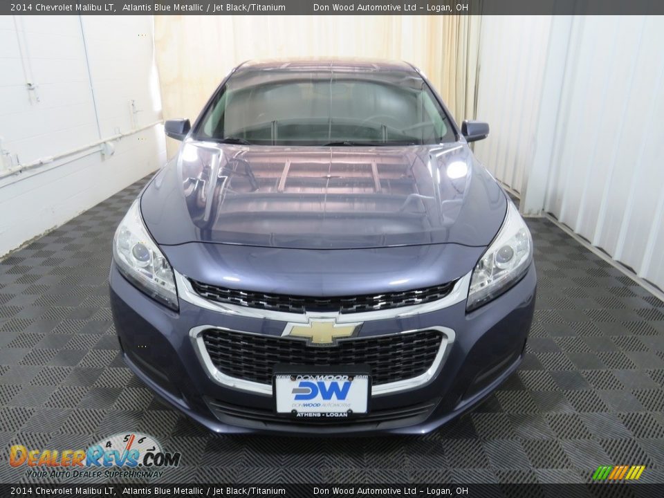 2014 Chevrolet Malibu LT Atlantis Blue Metallic / Jet Black/Titanium Photo #4