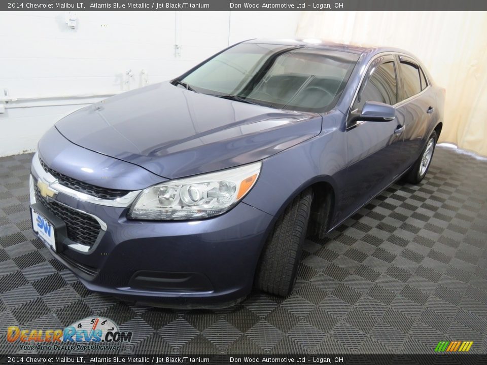 2014 Chevrolet Malibu LT Atlantis Blue Metallic / Jet Black/Titanium Photo #7