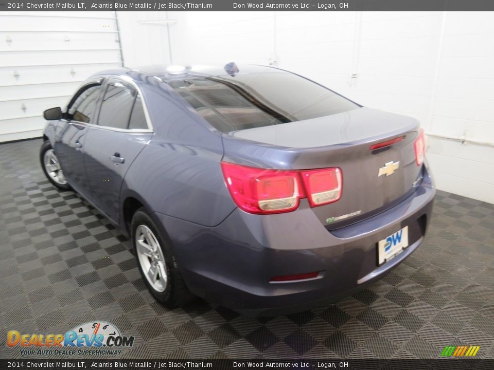 2014 Chevrolet Malibu LT Atlantis Blue Metallic / Jet Black/Titanium Photo #10