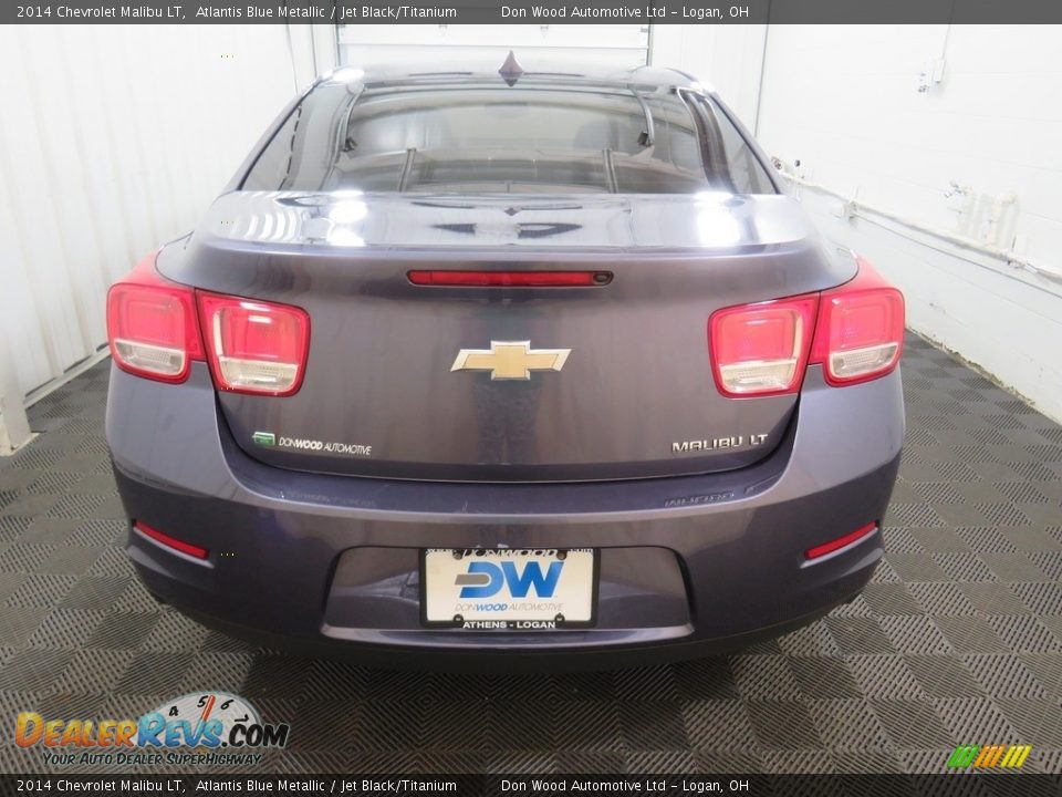 2014 Chevrolet Malibu LT Atlantis Blue Metallic / Jet Black/Titanium Photo #11