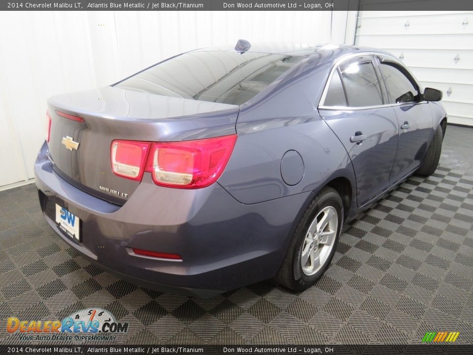 2014 Chevrolet Malibu LT Atlantis Blue Metallic / Jet Black/Titanium Photo #14