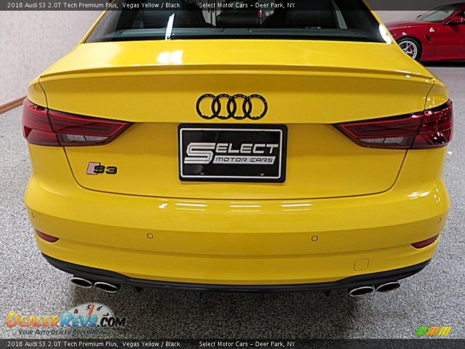 2018 Audi S3 2.0T Tech Premium Plus Vegas Yellow / Black Photo #5