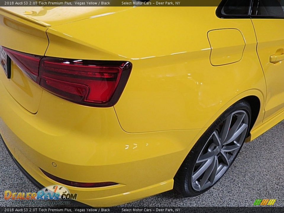 2018 Audi S3 2.0T Tech Premium Plus Vegas Yellow / Black Photo #6