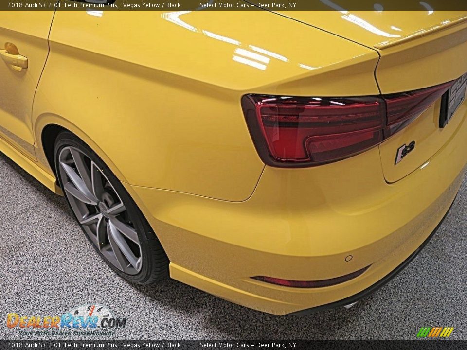 2018 Audi S3 2.0T Tech Premium Plus Vegas Yellow / Black Photo #7