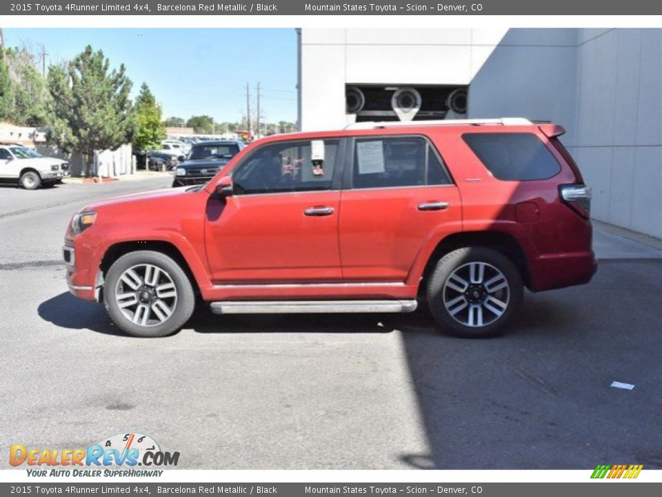 2015 Toyota 4Runner Limited 4x4 Barcelona Red Metallic / Black Photo #3