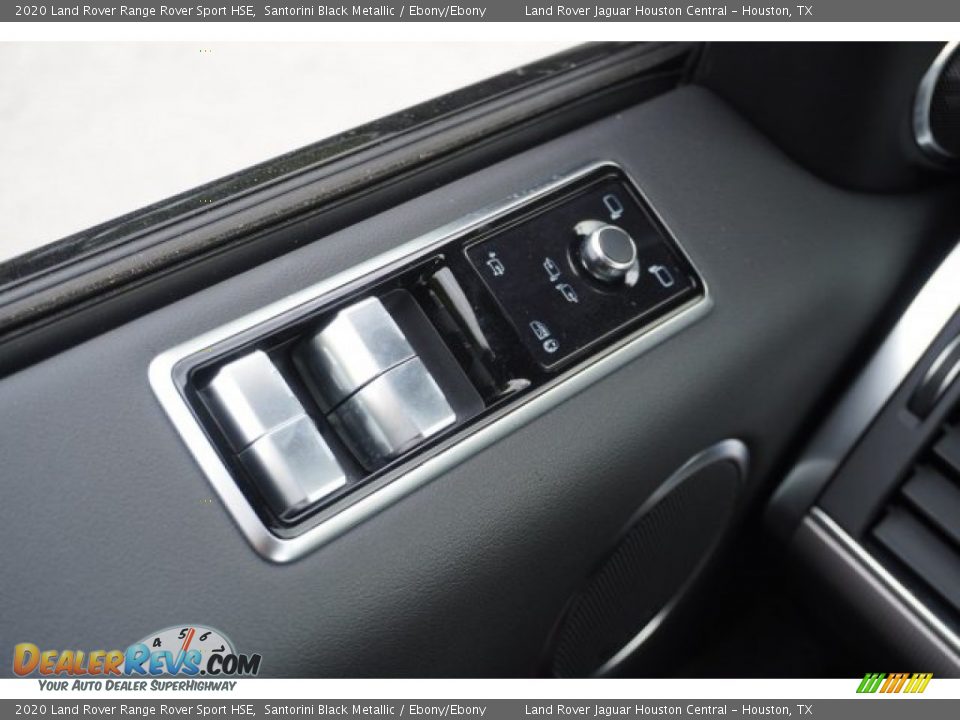 2020 Land Rover Range Rover Sport HSE Santorini Black Metallic / Ebony/Ebony Photo #26