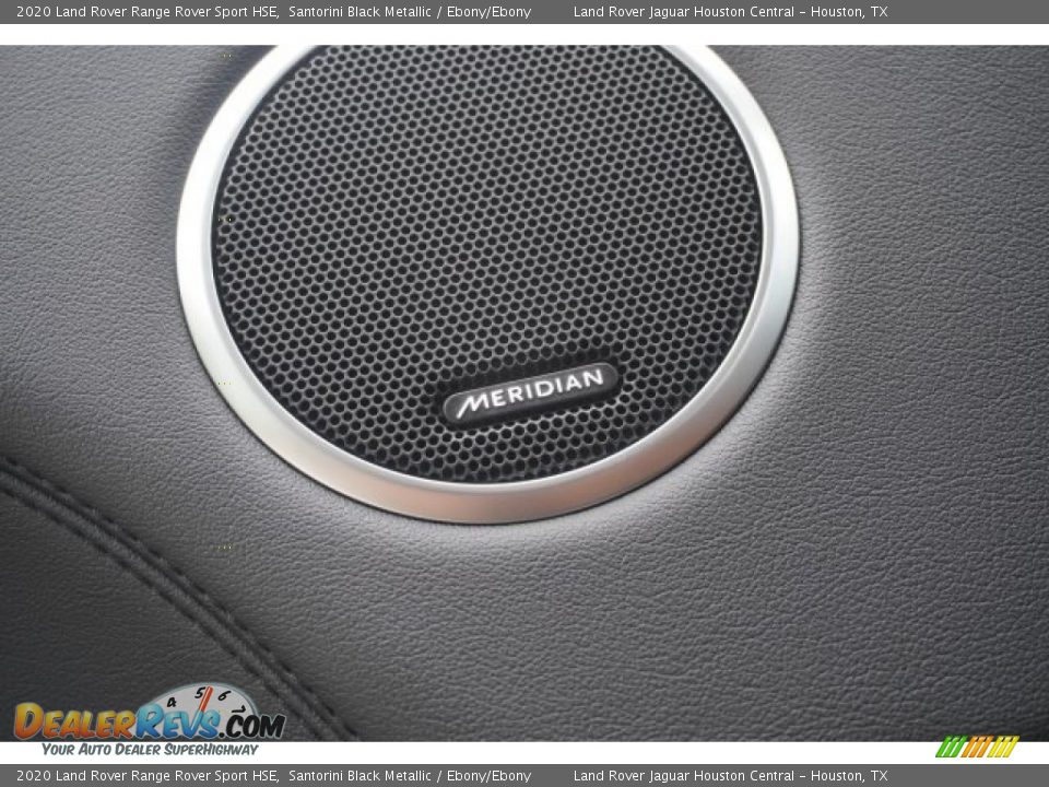 2020 Land Rover Range Rover Sport HSE Santorini Black Metallic / Ebony/Ebony Photo #28