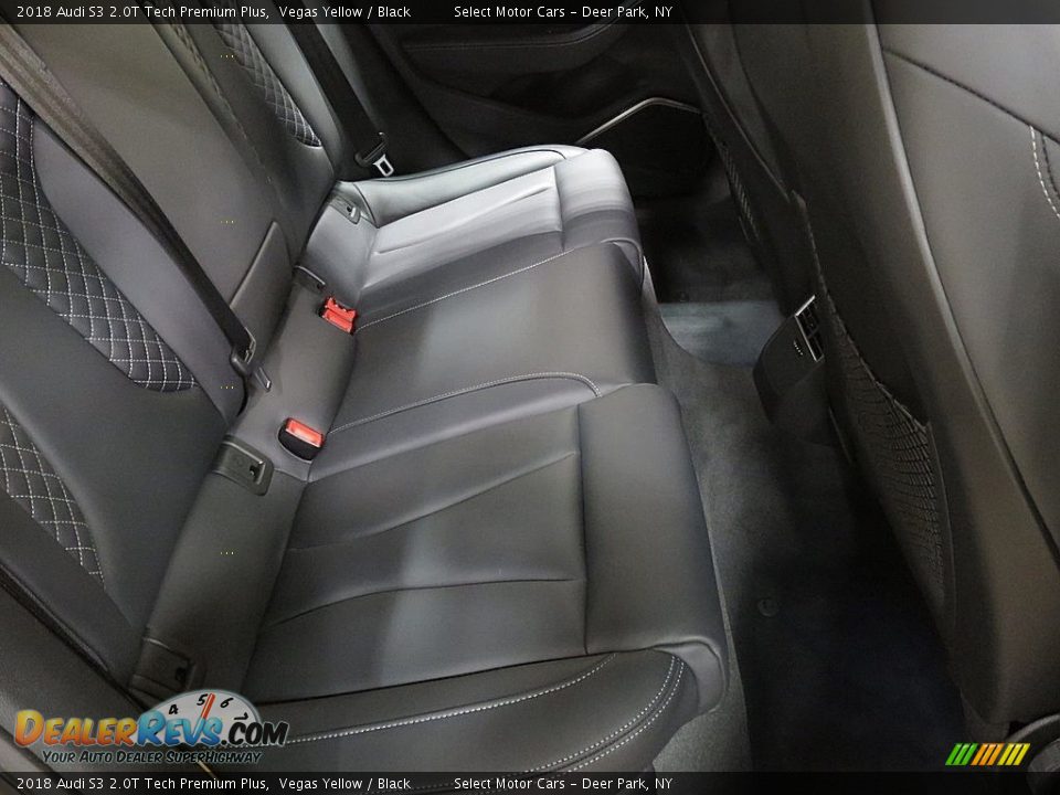 Rear Seat of 2018 Audi S3 2.0T Tech Premium Plus Photo #20