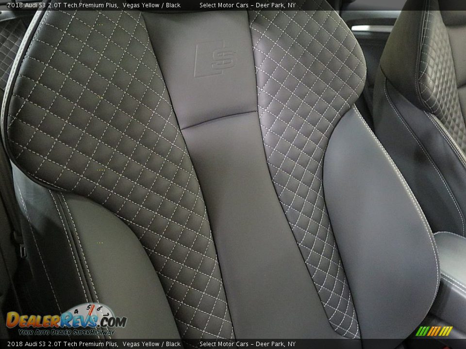 Front Seat of 2018 Audi S3 2.0T Tech Premium Plus Photo #21
