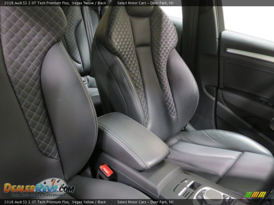 Front Seat of 2018 Audi S3 2.0T Tech Premium Plus Photo #22