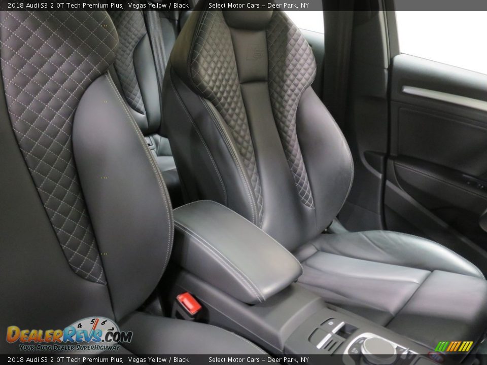 Front Seat of 2018 Audi S3 2.0T Tech Premium Plus Photo #22