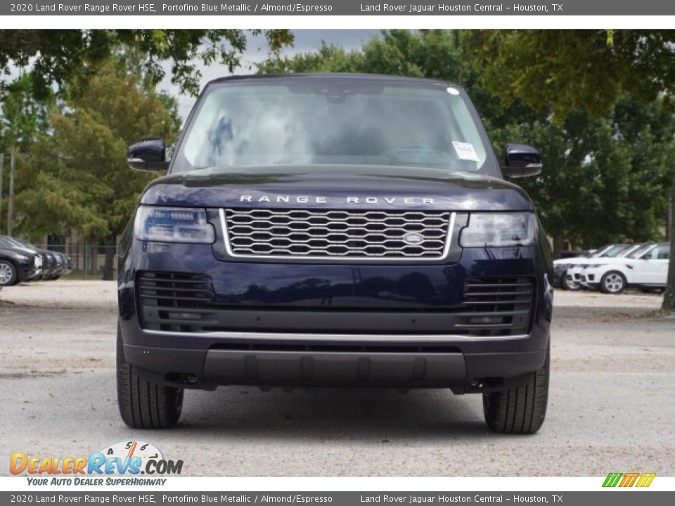2020 Land Rover Range Rover HSE Portofino Blue Metallic / Almond/Espresso Photo #2
