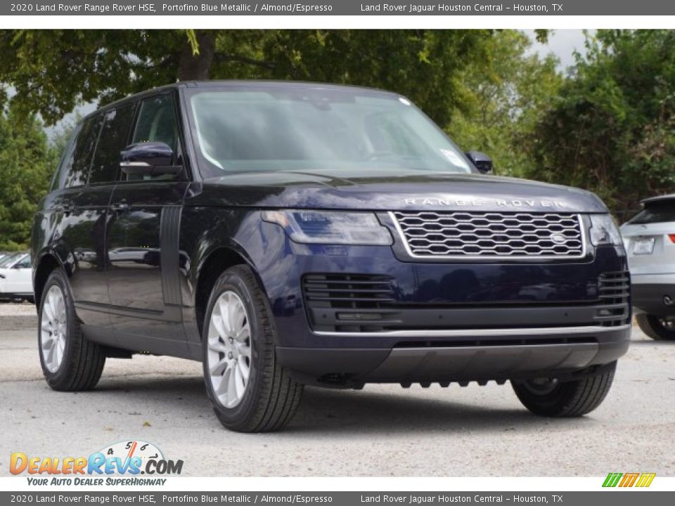 2020 Land Rover Range Rover HSE Portofino Blue Metallic / Almond/Espresso Photo #3