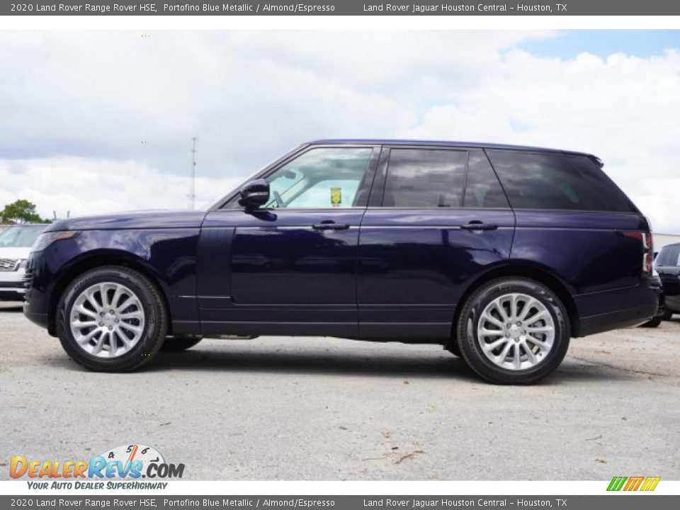Portofino Blue Metallic 2020 Land Rover Range Rover HSE Photo #4