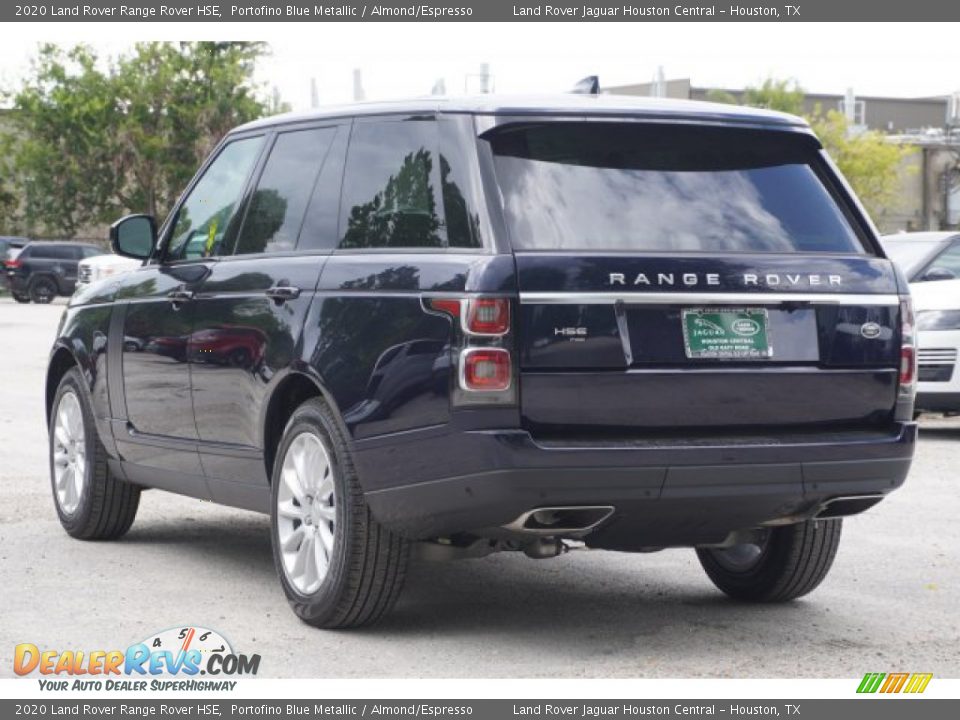 2020 Land Rover Range Rover HSE Portofino Blue Metallic / Almond/Espresso Photo #7