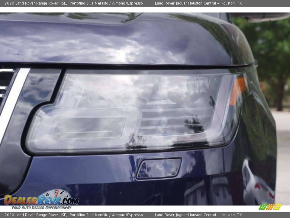 2020 Land Rover Range Rover HSE Portofino Blue Metallic / Almond/Espresso Photo #9