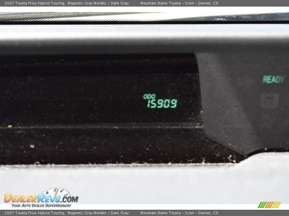 2007 Toyota Prius Hybrid Touring Magnetic Gray Metallic / Dark Gray Photo #12