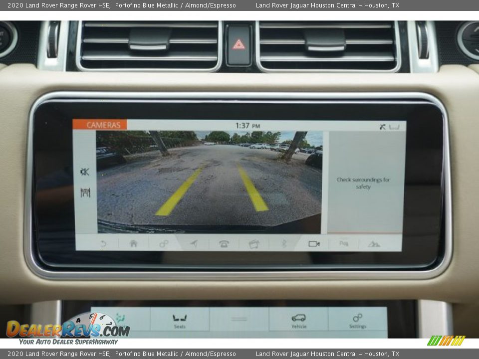 2020 Land Rover Range Rover HSE Portofino Blue Metallic / Almond/Espresso Photo #20