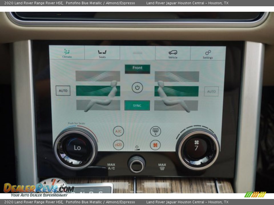 2020 Land Rover Range Rover HSE Portofino Blue Metallic / Almond/Espresso Photo #21
