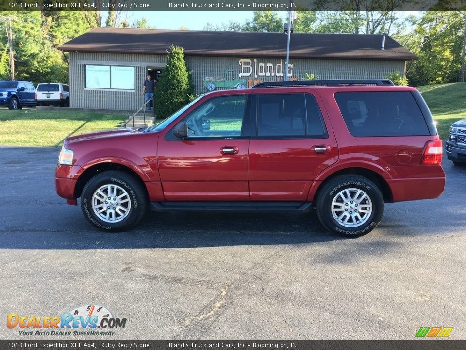 2013 Ford Expedition XLT 4x4 Ruby Red / Stone Photo #1