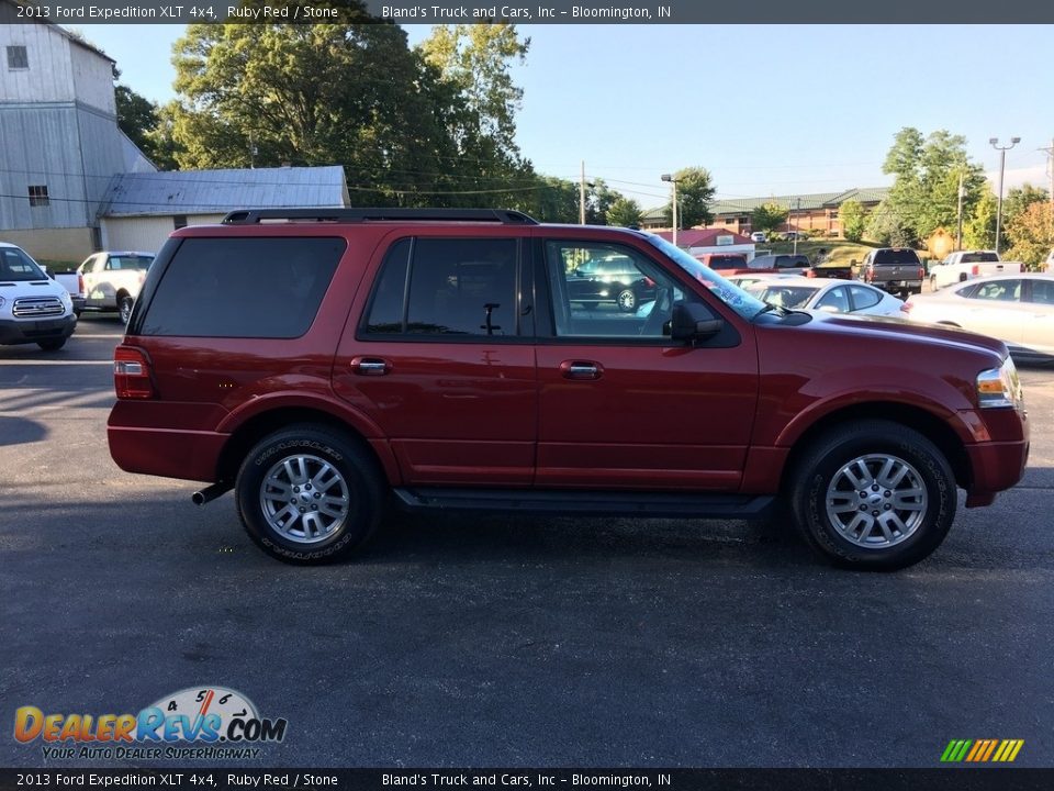2013 Ford Expedition XLT 4x4 Ruby Red / Stone Photo #5