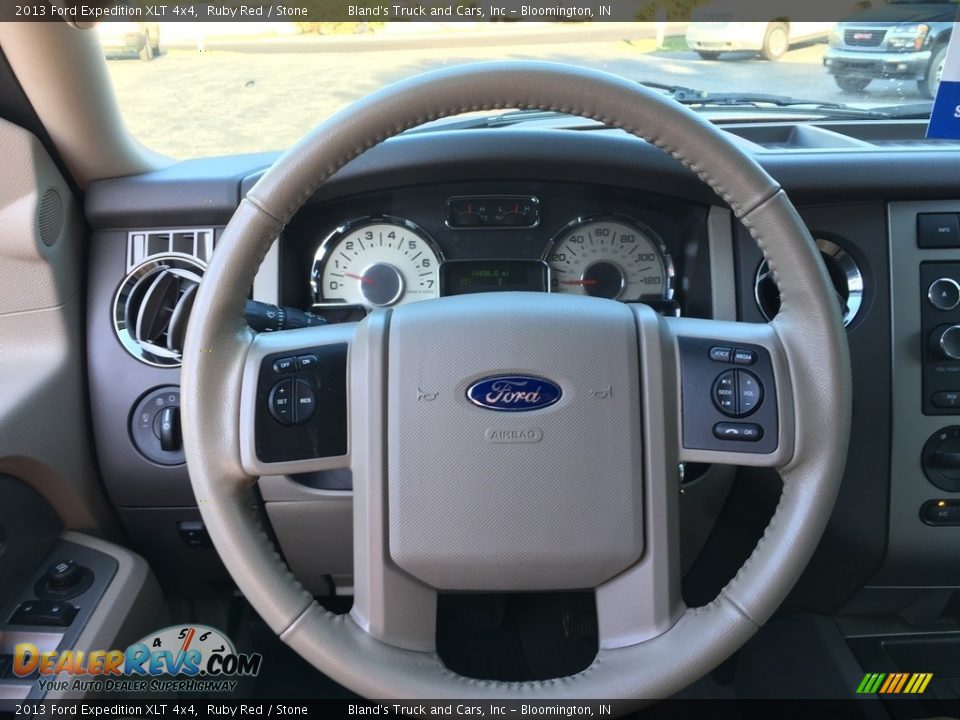 2013 Ford Expedition XLT 4x4 Ruby Red / Stone Photo #16