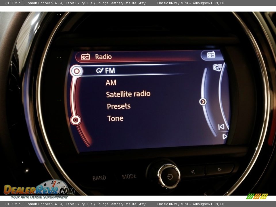 2017 Mini Clubman Cooper S ALL4 Lapisluxury Blue / Lounge Leather/Satellite Grey Photo #10