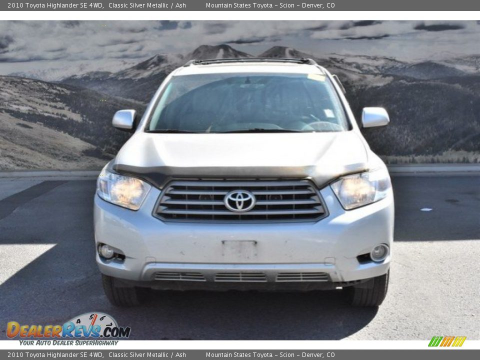 2010 Toyota Highlander SE 4WD Classic Silver Metallic / Ash Photo #8